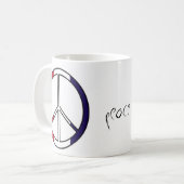 PEACE SIGN KOFFIEMOK (Voorkant links)