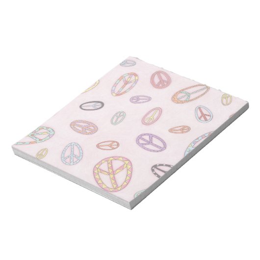 Peace Sign-laptop Notitieblok (Linkerzijde)