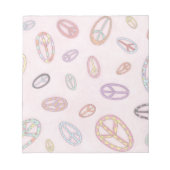 Peace Sign-laptop Notitieblok (Voorkant)