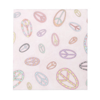 Peace Sign-laptop Notitieblok