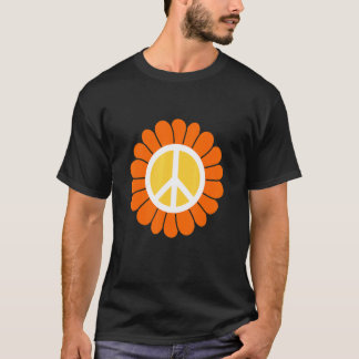 PEACE SIGN LOVE 60s 70s Tie Dye Hippie Costume T-shirt