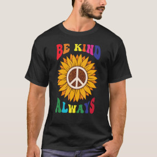 Peace Sign Love 60s 70s Tie Dye Hippie Halloween C T-shirt
