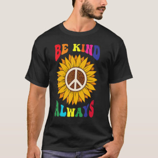 Peace Sign Love 60s 70s Tie Dye Hippie Halloween C T-shirt