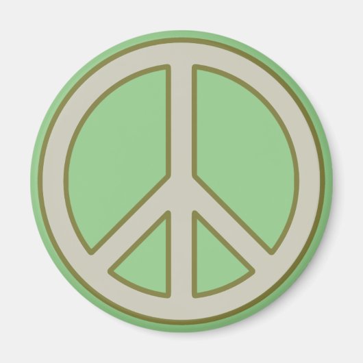 Peace Sign Magnet (Voorkant)