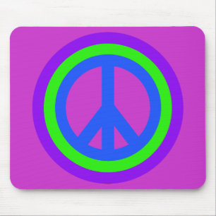 Peace Sign Mousepad Muismat