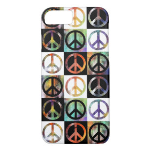 Peace Sign-mozaïek Case-Mate iPhone Case