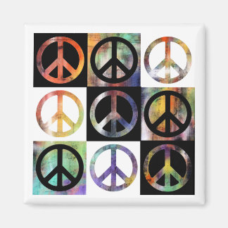 Peace Sign-mozaïek Magneet
