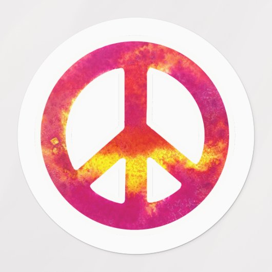 Peace Sign Multi-pack Labels (Design 2)