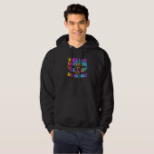 Peace Sign Peace Love Beatbox Saying Vocal Percuss Hoodie (Voorkant volledig)