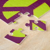 Peace Sign Pop Art Legpuzzel (Zijkant)