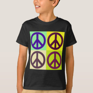 Peace Sign Pop Art T-shirt
