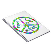 Peace Sign School Notitieboek (Rechterzijde)