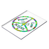 Peace Sign School Notitieboek (Linkerzijde)