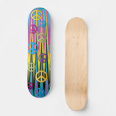 Peace Sign Skateboard (Voorkant)