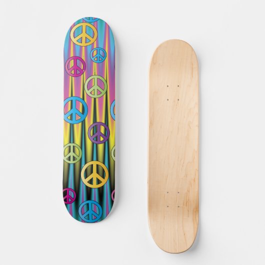 Peace Sign Skateboard (Voorkant)