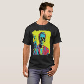 Peace Sign Skeleton T-Shirt (Voorkant volledig)