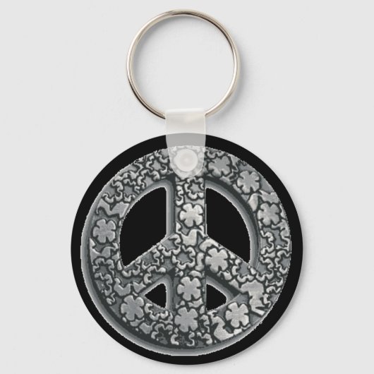 Peace Sign-Sleutelhanger Sleutelhanger (Voorkant)
