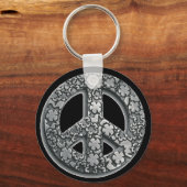 Peace Sign-Sleutelhanger Sleutelhanger (Voorkant)