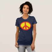 Peace Sign Super T-shirt (Voorkant volledig)