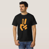 PEACE SIGN T-SHIRT (Voorkant volledig)