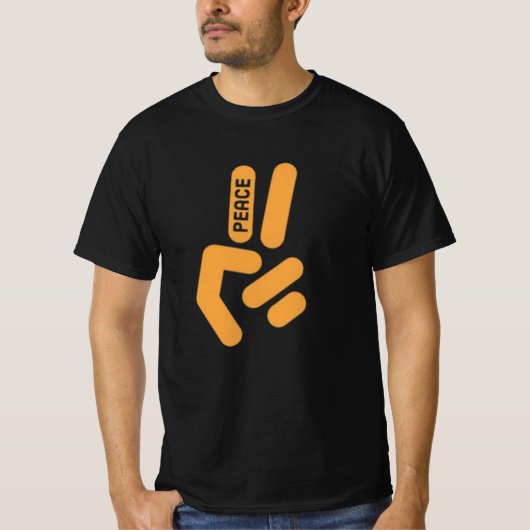 PEACE SIGN T-SHIRT (Voorkant)