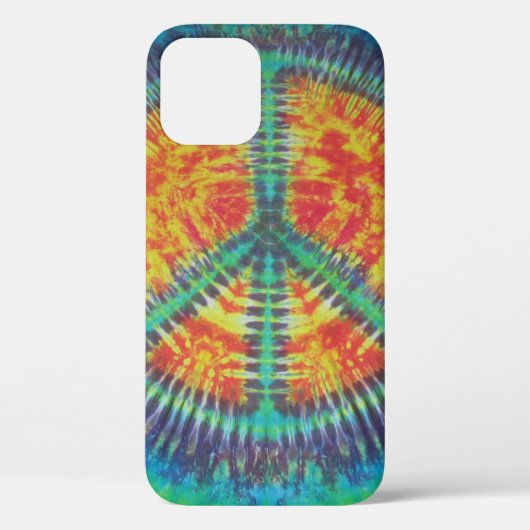 Peace Sign Tie Dye Case-Mate iPhone Case (Achterkant)