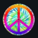 Peace Sign Tie Dye Design Dart Board Dartbord<br><div class="desc">Peace Sign Tie Dye Design Dart Board Bull's-eye! Verhoog uw dart spel met onze regulatie grootte Dart Board - de perfecte combinatie van gepersonaliseerde stijl en precisie gameplay. Maak elk spel uniek met levendige kleurenafdrukken, zodat u creëer kunt zijn van het ultieme dartbord op maat dat zowel een fantastisch cadeau...</div>