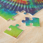 Peace Sign Tie Dye Legpuzzel (Zijkant)