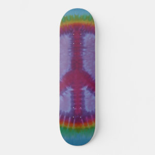Peace Sign Tie Dye Persoonlijk Skateboard