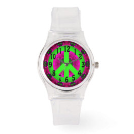 Peace Sign Watch Horloge