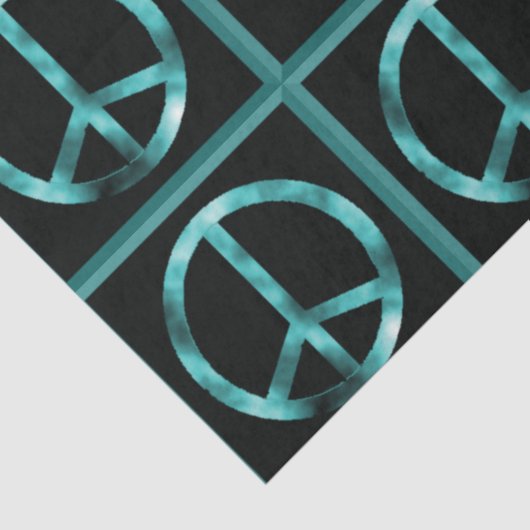 PEACE SIGN-weefselpapier Tissuepapier (Detail)