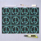 PEACE SIGN-weefselpapier Tissuepapier (Craft)
