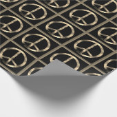 PEACE SIGN Wrapping Paper Cadeaupapier (Hoek)