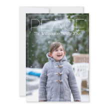 Peace Simple Kerstfamilie-foto