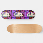 Peace-skateboard Persoonlijk Skateboard (Horizontaal)