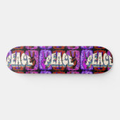 Peace-skateboard Persoonlijk Skateboard (Horizontaal)