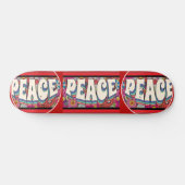 Peace-skateboard Persoonlijk Skateboard (Horizontaal)