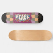 Peace-skateboard Persoonlijk Skateboard (Horizontaal)