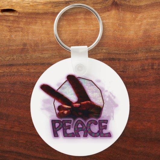 Peace Sleutelhanger (Voorkant)