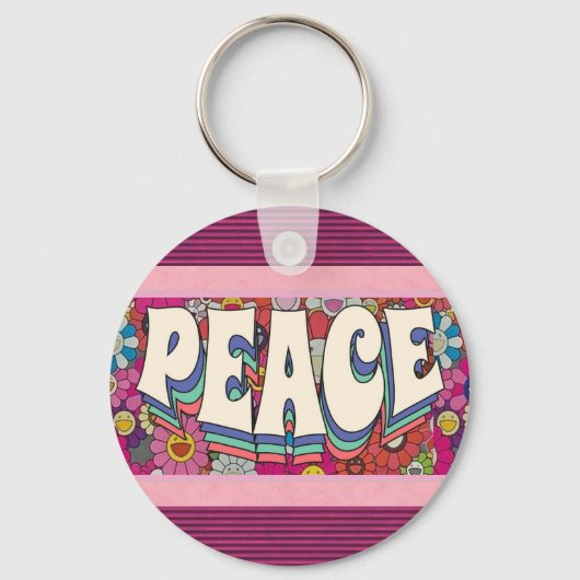 Peace Sleutelhanger (Voorkant)