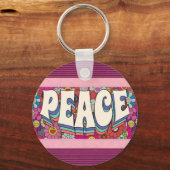 Peace Sleutelhanger (Voorkant)