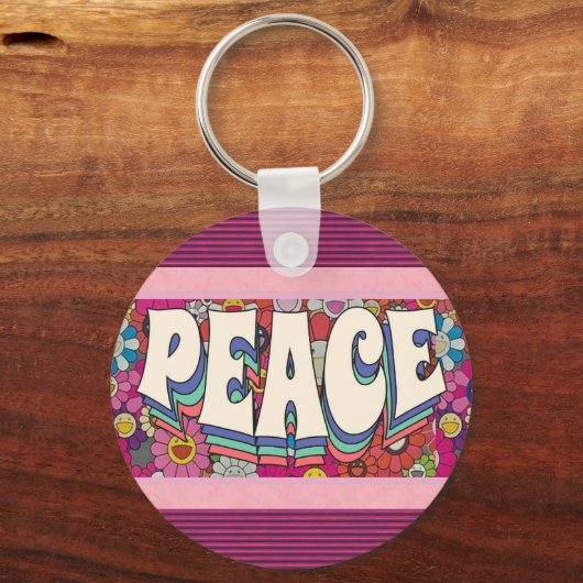 Peace Sleutelhanger (Voorkant)