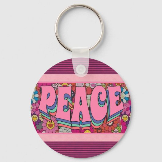 Peace Sleutelhanger (Voorkant)
