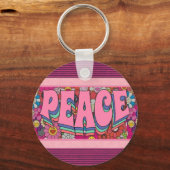 Peace Sleutelhanger (Voorkant)