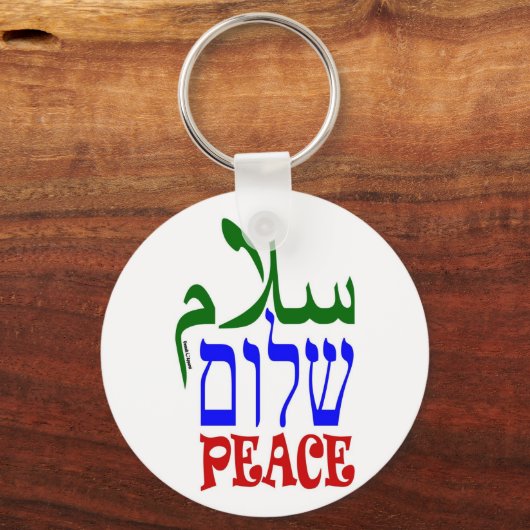 Peace Sleutelhanger (Voorkant)