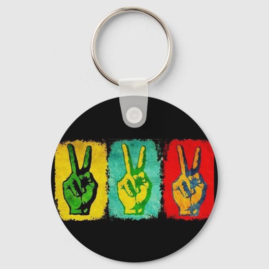 Peace Sleutelhanger (Voorkant)