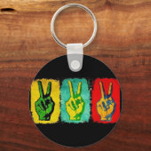 Peace Sleutelhanger (Voorkant)