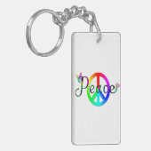 Peace Sleutelhanger (Voorkant Links)