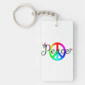 Peace Sleutelhanger (Voorkant)