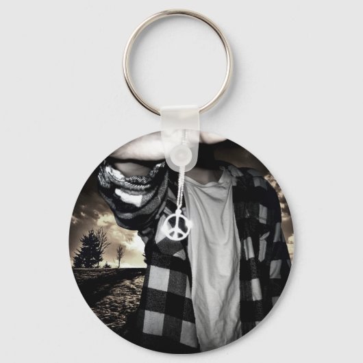 Peace Sleutelhanger (Voorkant)